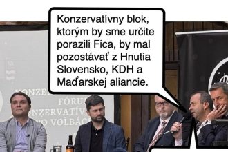 Cynicka obluda Konzervativny blok Ficovych pomocnikov