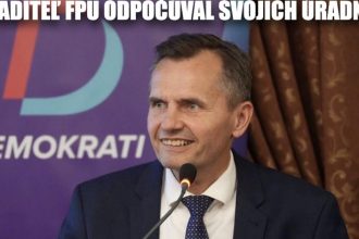 Cynicka obluda Galko s vysnivanoou trafikou