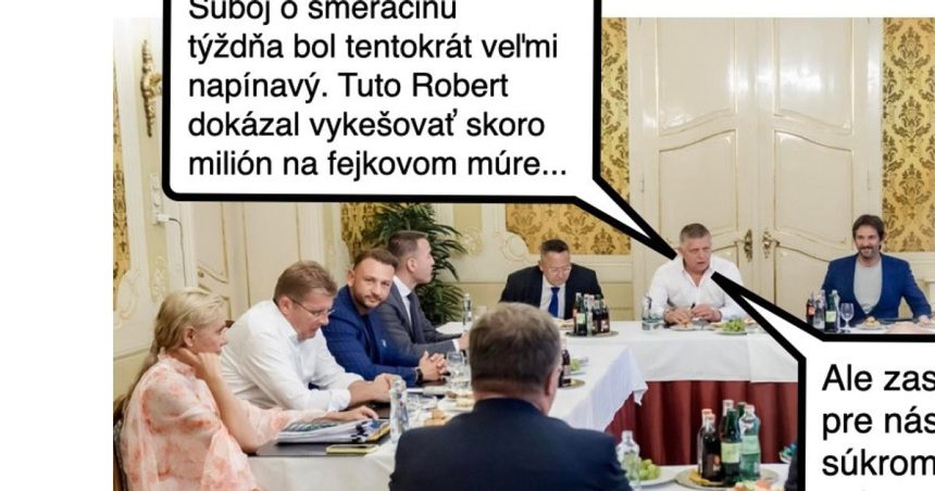 Cynicka obluda Smeracina tyzdna tentokrat s remizou