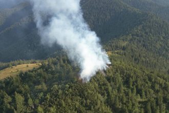 Lesny poziar v Narodnom parku Velka Fatra sa podarilo uhasit