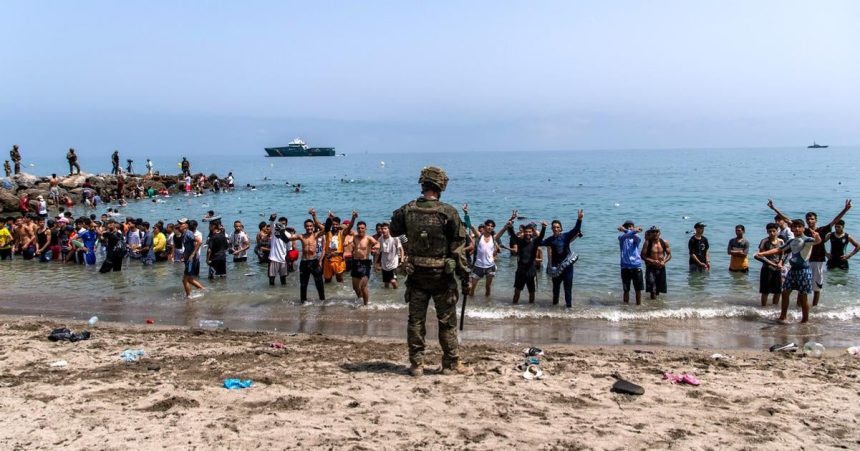 Marocka pohranicna straz zmizla Co predchadzalo prieniku 60tisic migrantov do Ceuty
