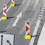 Uzavretie vyjazdu z Karlovej Vsi na most Lanfranconi
