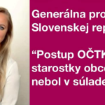 za sest rokov jedenast priestupkov generalny prokurator sa vyjadil k starostke malatinej