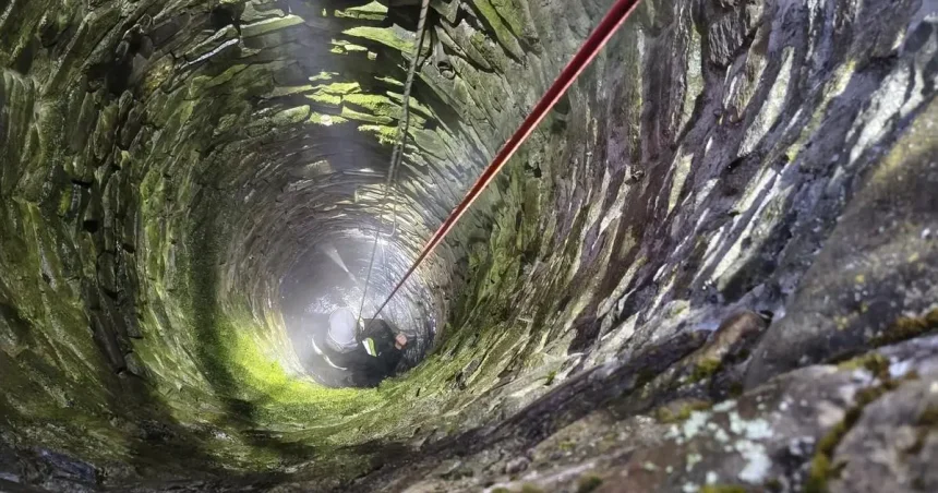 Deväť metrov pod zemou čistili 400-ročnú studňu. Nález na dne ich rozveselil