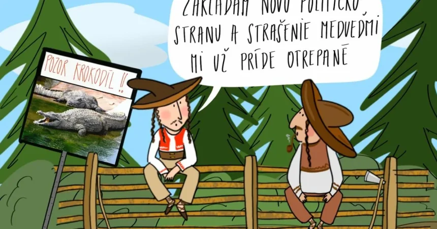 Dnešná karikatúra prináša príjemnú a osviežujúcu zmenu
