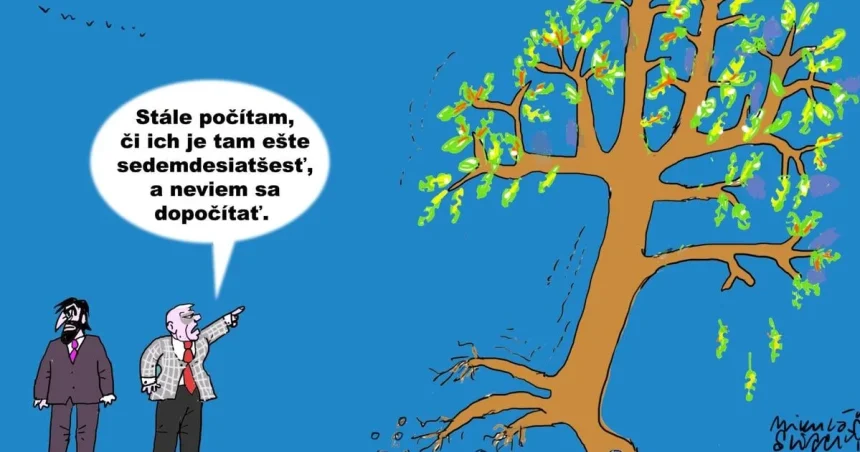 Karikatúra dňa: Koaličná jeseň plná politických otrasov