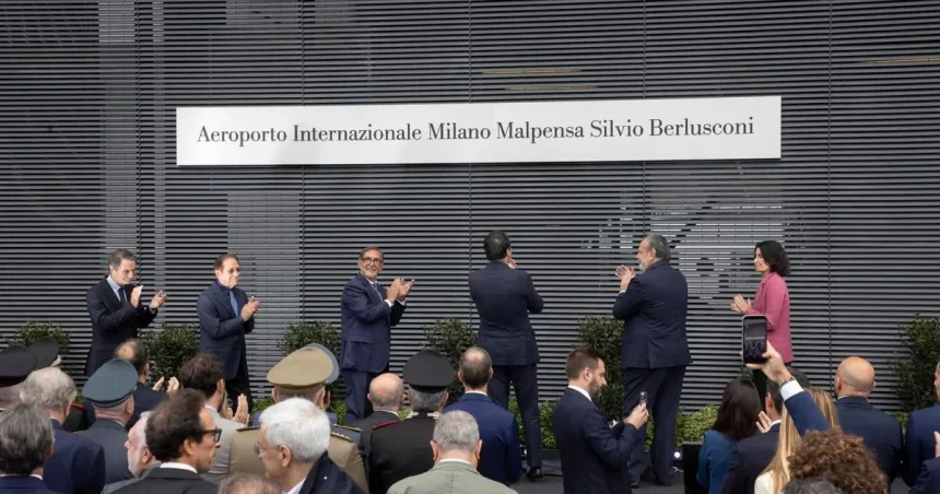 Letisko Malpensa ponesie aj meno Berlusconiho, rozhodnutie vyvolalo vášne