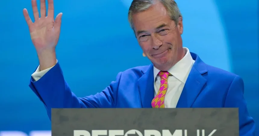 Reform UK dostala rekordné dary, každý 36 miliónov libier