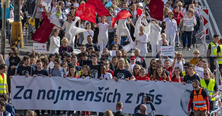 Tisíce ľudí sa zúčastnili Národného pochodu za život