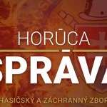 V Čadci horí strecha supermarketu, zasahuje osemnásť hasičov