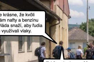 Cynická obluda: Nafta je drahá, cestujte viac vlakom