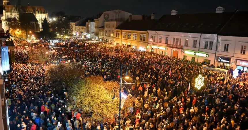 Hnutie Slovensko si na 17. novembra pripomenie výročie nežnej revolúcie