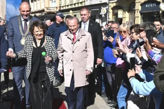 Jiřina Bohdalová má v Košiciach pamätnú dlaždicu, pasovali ju za hámorníčku