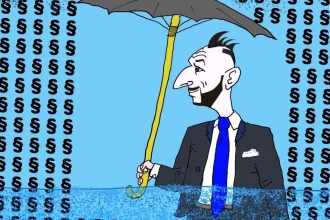 Karikatúra dňa: Hladina vody nebezpečne stúpa