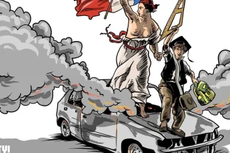 Karikatúra dňa: Sloboda, rovnosť a bratstvo ako otázka dneška