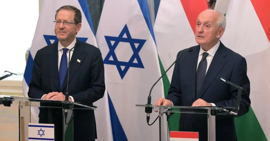 Maďarský prezident potvrdil spojenectvo s Izraelom