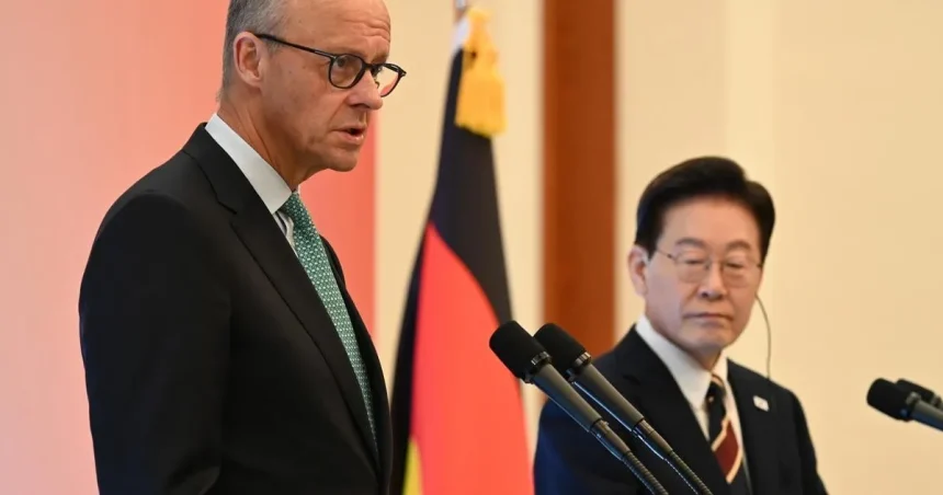 Merz v Bruseli upozorní na potrebu jednoty EÚ