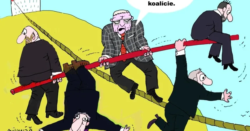 Mikuláš Sliacky prináša svoju karikatúru dňa