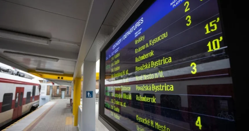 Železničná doprava cez Žilinu je po požiari v mimoriadnom režime
